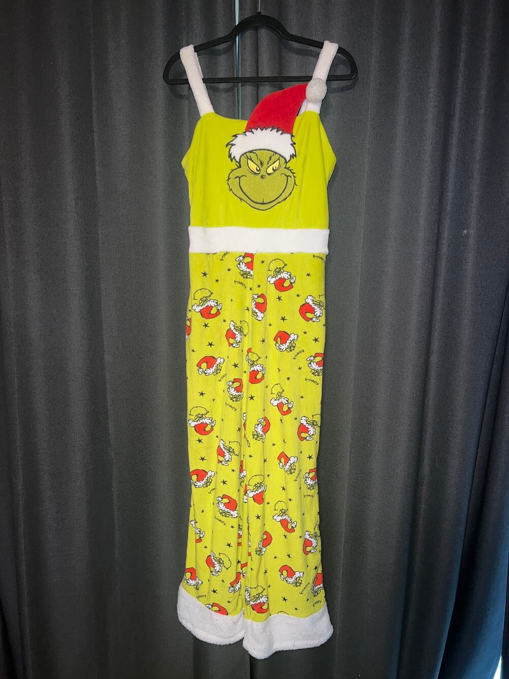 Ugly Christmas Sweater Xmas Size Small Jumpsuit Grinch